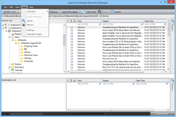 Lepide Exchange Recovery Manager screenshot 5
