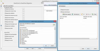 LepideMigrator for Documents screenshot