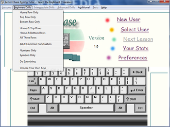 Letter Chase -- Learn the Keyboard screenshot 2