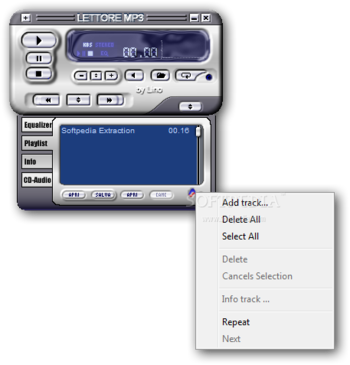 Lettore MP3 screenshot 3