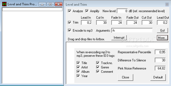 LevTrim screenshot