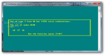 Lexicographic Algorithms screenshot 3