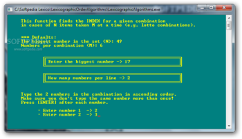 Lexicographic Algorithms screenshot 4