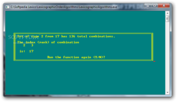 Lexicographic Algorithms screenshot 5