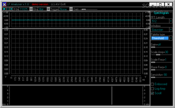 LF Analyser screenshot