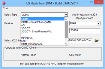 LG Flash Tool 2014 screenshot 2