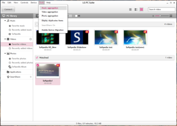 LG PC Suite screenshot 9