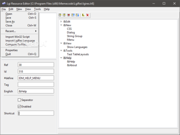 Lgi Resource Editor screenshot 2