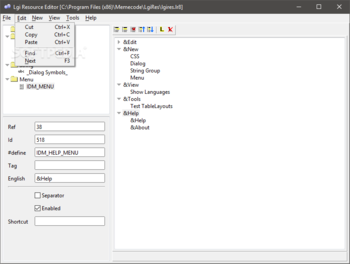 Lgi Resource Editor screenshot 3