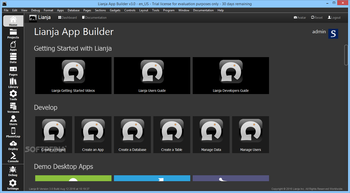 Lianja App Builder screenshot