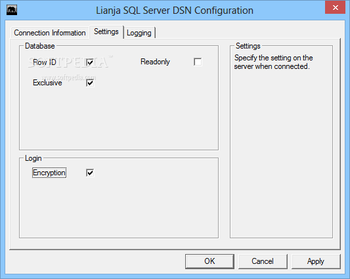 Lianja ODBC Data Source Manager screenshot 3