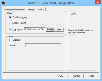 Lianja ODBC Data Source Manager screenshot 4