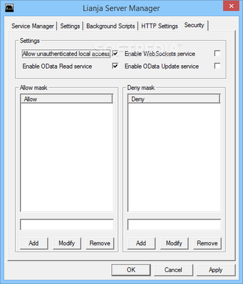 Lianja SQL Server screenshot 5