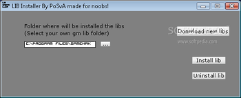 Lib Installer screenshot