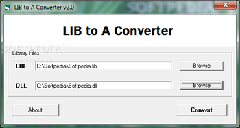 LIB to A Converter screenshot