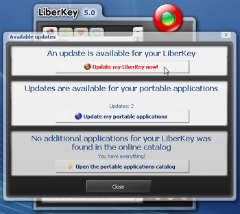 LiberKey screenshot 2