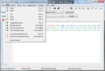Liberty BASIC Builder screenshot 2