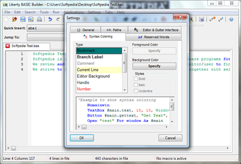 Liberty BASIC Builder screenshot 8