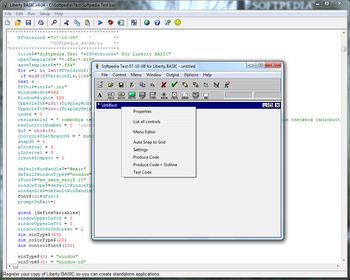 Liberty BASIC for Windows screenshot 2