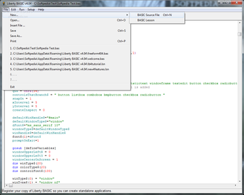 Liberty BASIC for Windows screenshot 3
