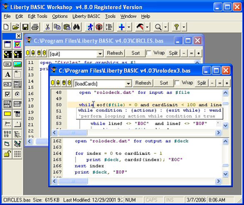 Liberty BASIC Workshop screenshot 2