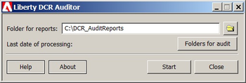 Liberty DCR Auditor screenshot