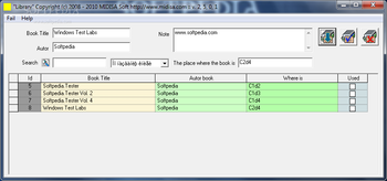 Library screenshot