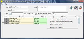 Library screenshot 2