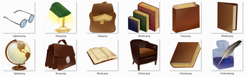 Library Icons screenshot