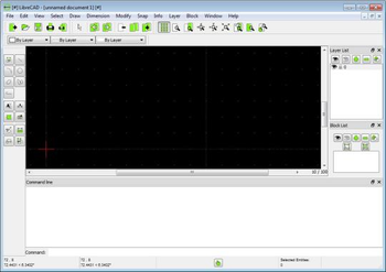 LibreCAD screenshot