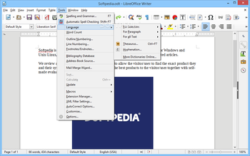 LibreOffice screenshot 10