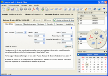 Libro de Obra screenshot