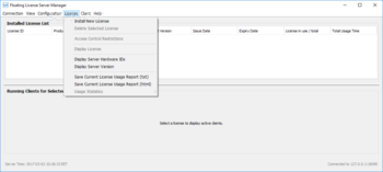License4J Floating License Server screenshot 5