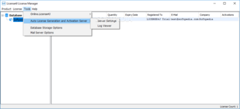 License4J License Manager screenshot 5