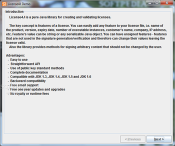 License4J screenshot