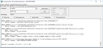 LicenseCrawler screenshot