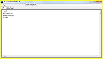 LicePT HTML Editor screenshot