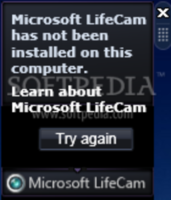 LifeCam Video Messages Gadget screenshot