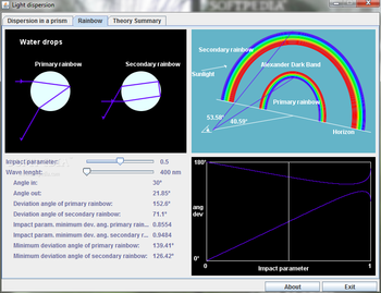 Light dispersion screenshot 2