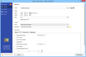 Light Image Resizer screenshot 4