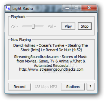 Light Radio screenshot