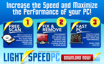 Light speed PC screenshot