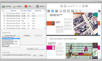 Lighten PDF Converter OCR screenshot