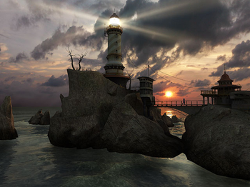 Lighthouse Point 3D Screensaver screenshot