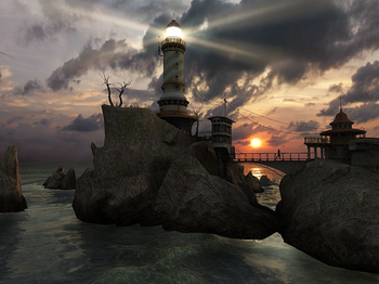 Lighthouse Point 3D Screensaver screenshot 2