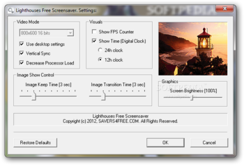Lighthouses Free Screensaver screenshot 2