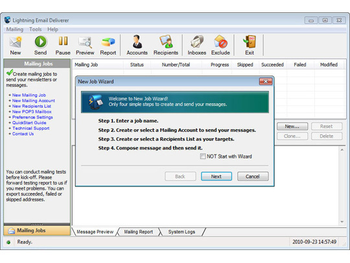 Lightning Email Deliverer screenshot 2