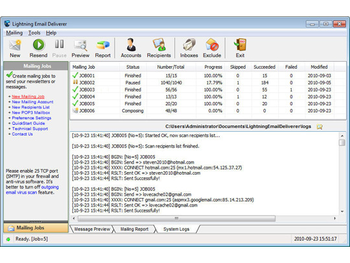 Lightning Email Deliverer screenshot 5