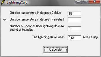 LightningCalc screenshot 2