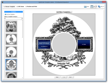 LightScribe Template Labeler screenshot